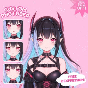 CUSTOM PNGTUBER | PNGtuber, PNGtuber Character, PNGtuber Commissions, PNGtuber for Streamer, PNGtuber Model, PNG Model, PNGtuber Anime