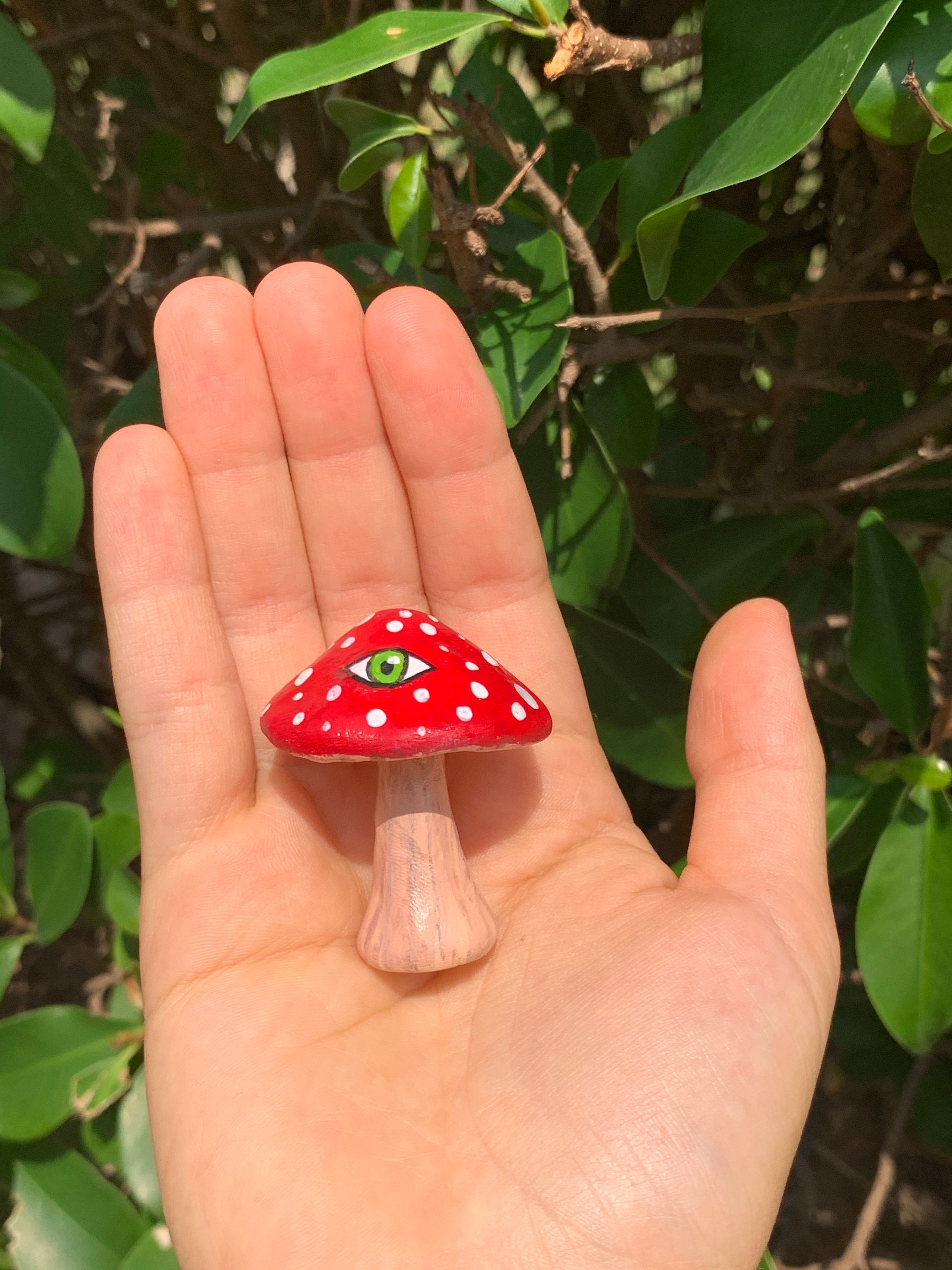 All seeing eye mushroom Incense holder | Etsy