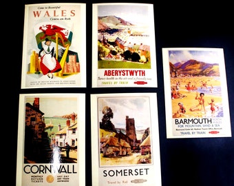 Wales 2 Railway Vintage Retro Oldschool Old Good Price Poster