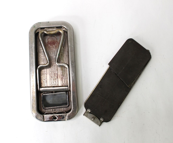 Vintage English Rolls Razor Safety Blade Sharpener 1927 