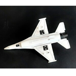 Vtg Road Champs F-16 Diecast Fighter Jet USAF White Red Black | Etsy