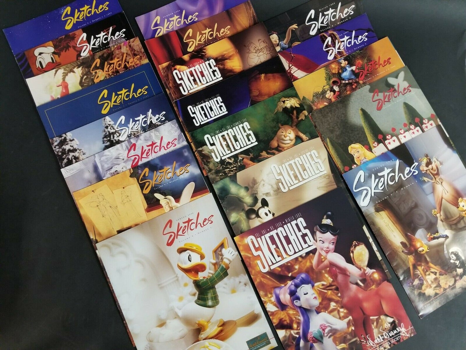 1992 Walt Disney Collectors Society Foliomagazine WDCC & Etsy