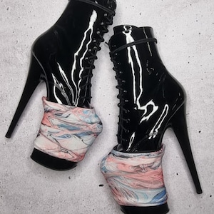 CHARLIE PLATFORM PROTECTORS - Pleaser Pole Shoe Covers Exotic Stripper Pole Dance