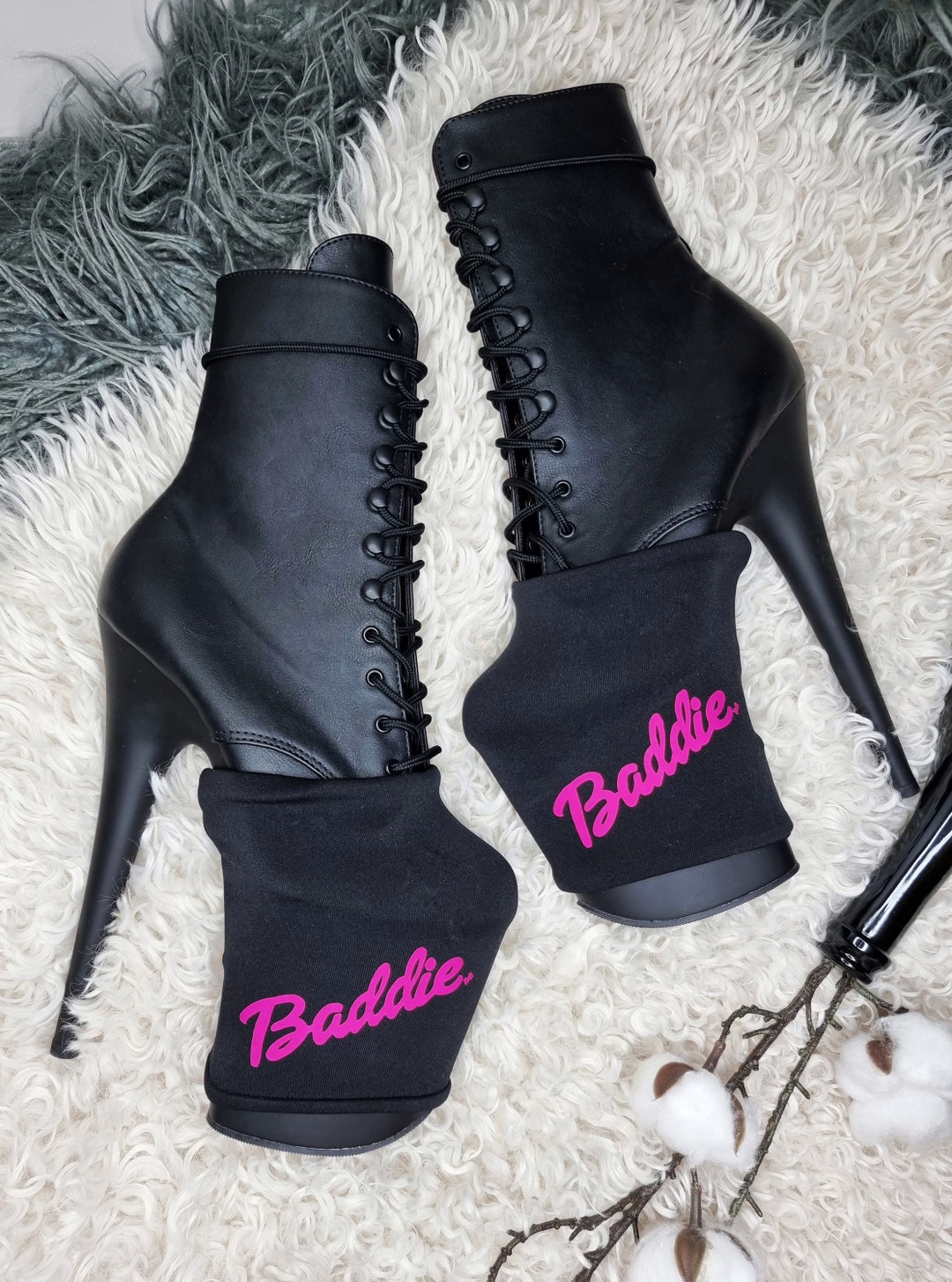 Stunning Black Lace Up & Strappy Heels for the Baddie Girl's