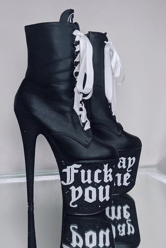 HUSTLA BOOTS Haus of Heel Pleaser or 