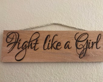 Handmade Carved Wall Decor Saying Laser Engraved with Personalization