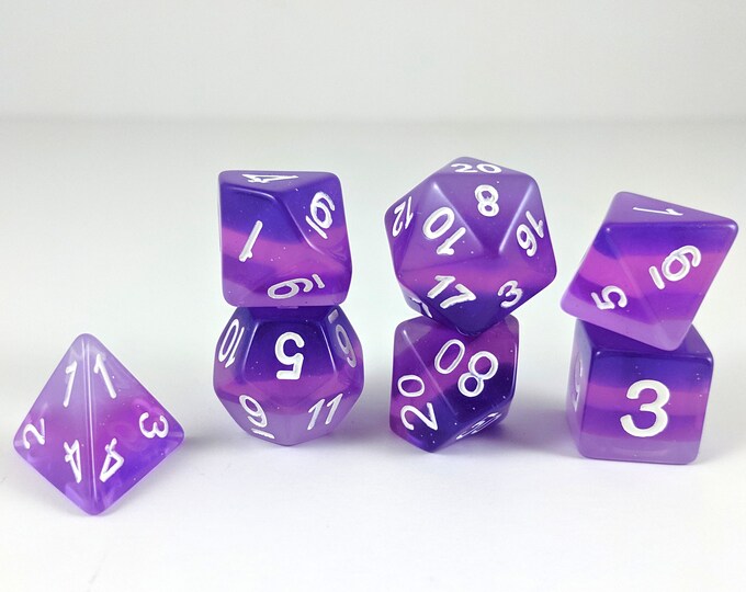Transmutation Dnd Dice Set, Polyhedral Dice, D&D Dice, Dungeons and