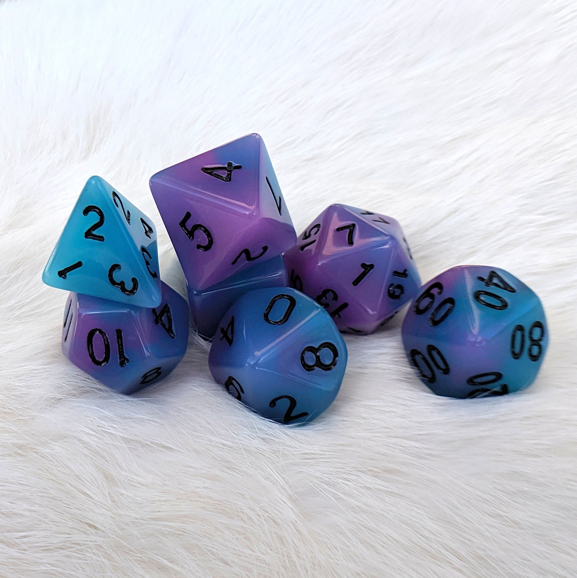 Glow in the Dark Dnd Dice Set Polyhedral Dice D&D Dice Etsy