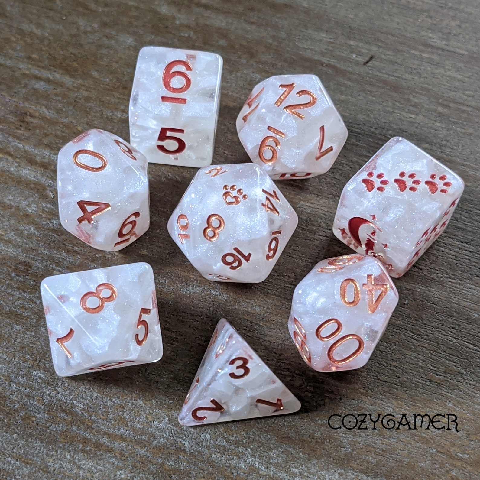 Holy Nexus Dnd Dice Set Polyhedral Dice D&D Dice Dungeons Etsy