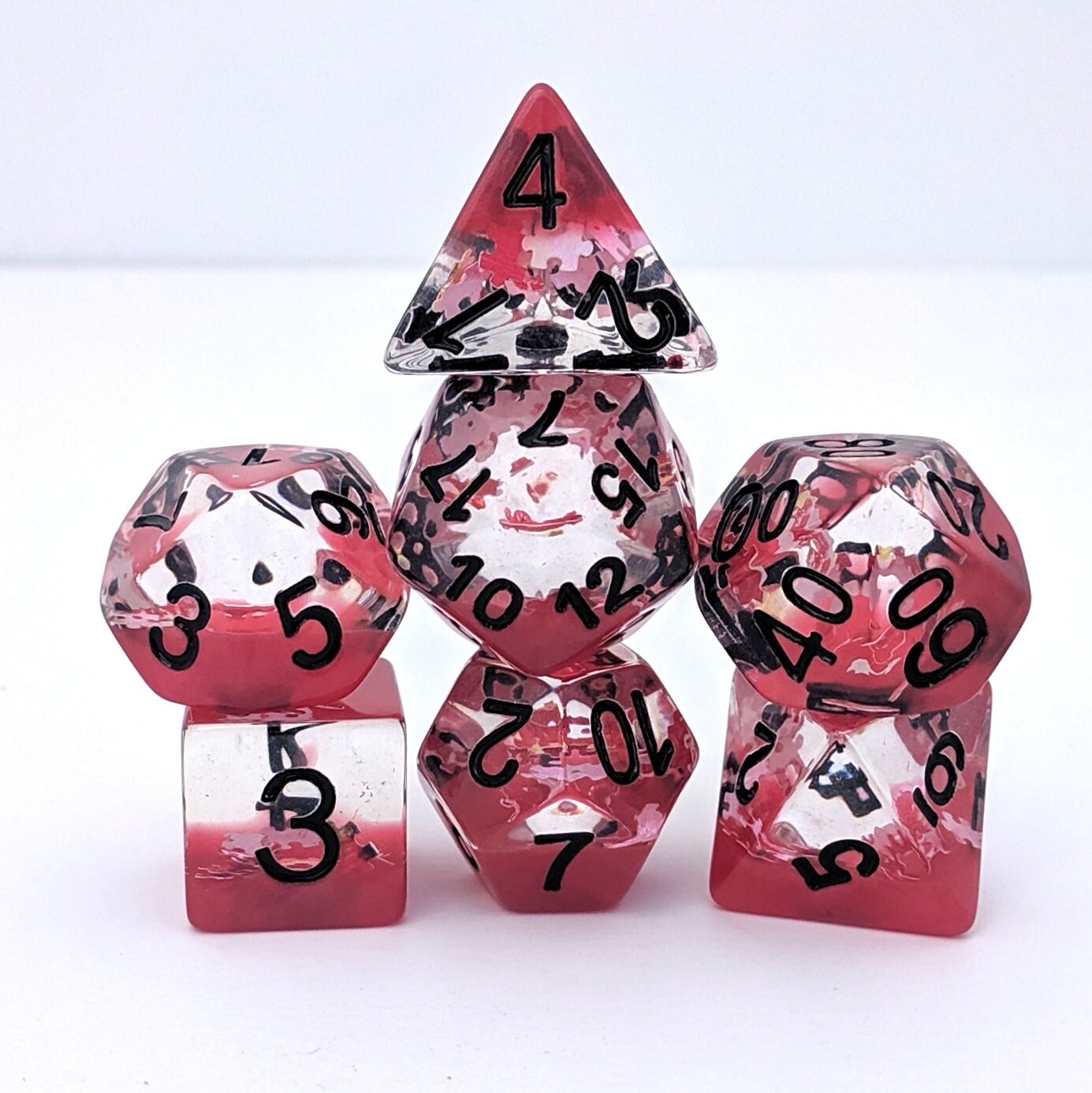 Deadly Puzzle Dnd Dice Set Polyhedral Dice D&D Dice Etsy