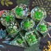 Turtle DnD Dice Set, D&D dice, Dungeons and Dragons Dice Set, Table Top Role Playing. Little Turtles on Water Resin Dice Set. Turtle Dice 