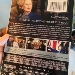 The Iron Lady,Meryl Streep,watched once,excellent condition,pasttimedesign image 8