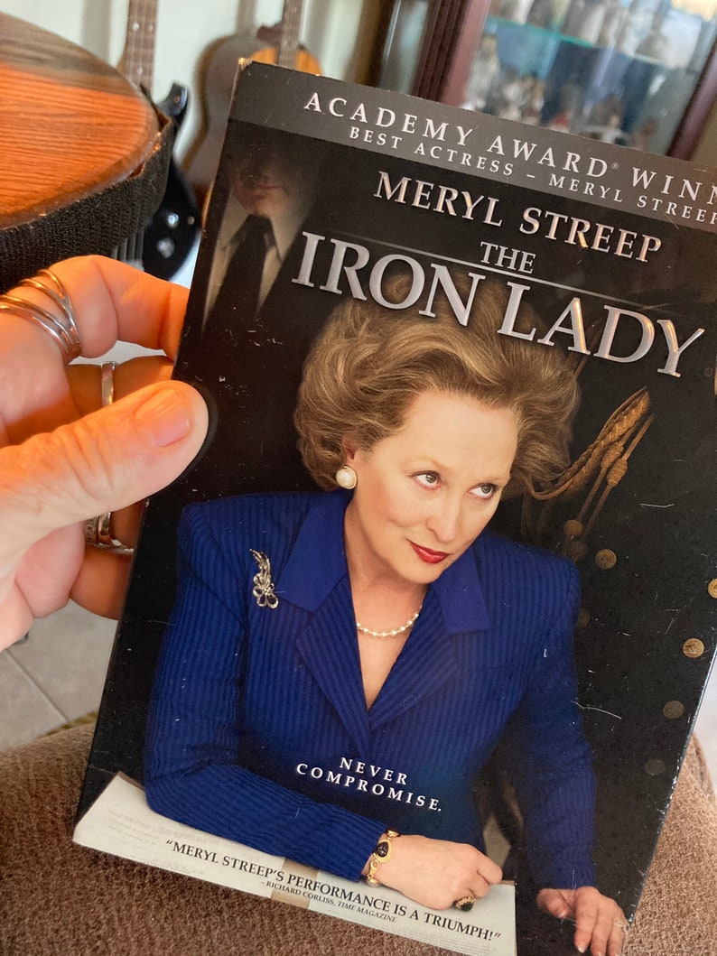 The Iron Lady,Meryl Streep,watched once,excellent condition,pasttimedesign image 1