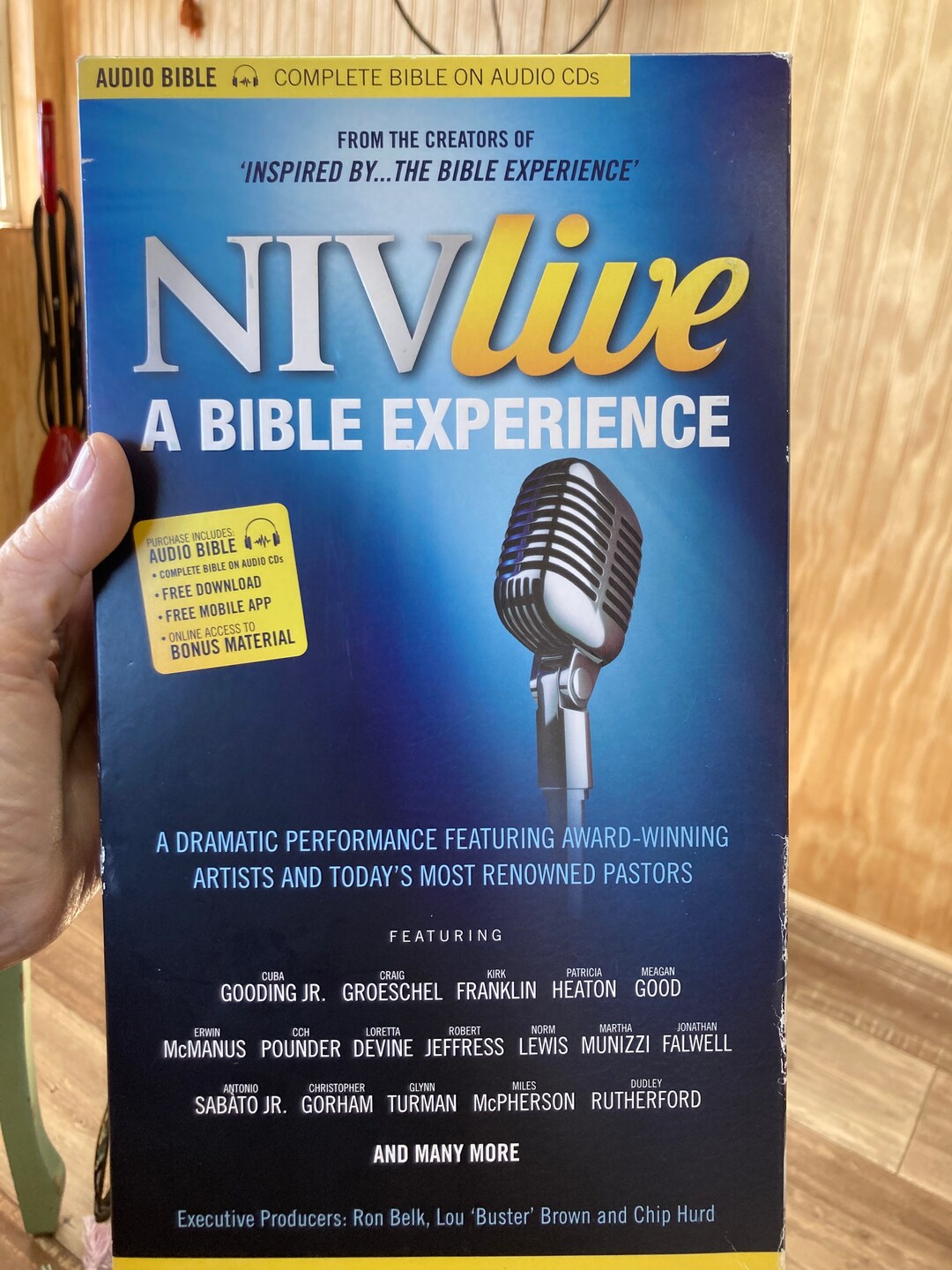 NIV Live ,a Bible Bible on Audio Cds,excellent