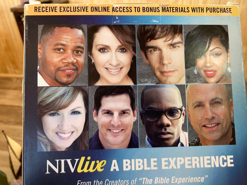 NIV Live a Bible Bible on Audio Etsy