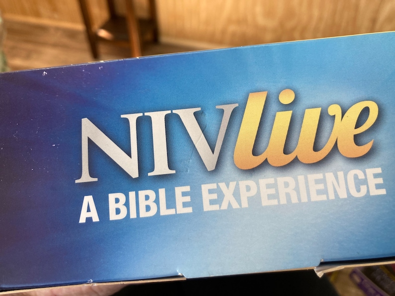 NIV Live a Bible Bible on Audio Etsy