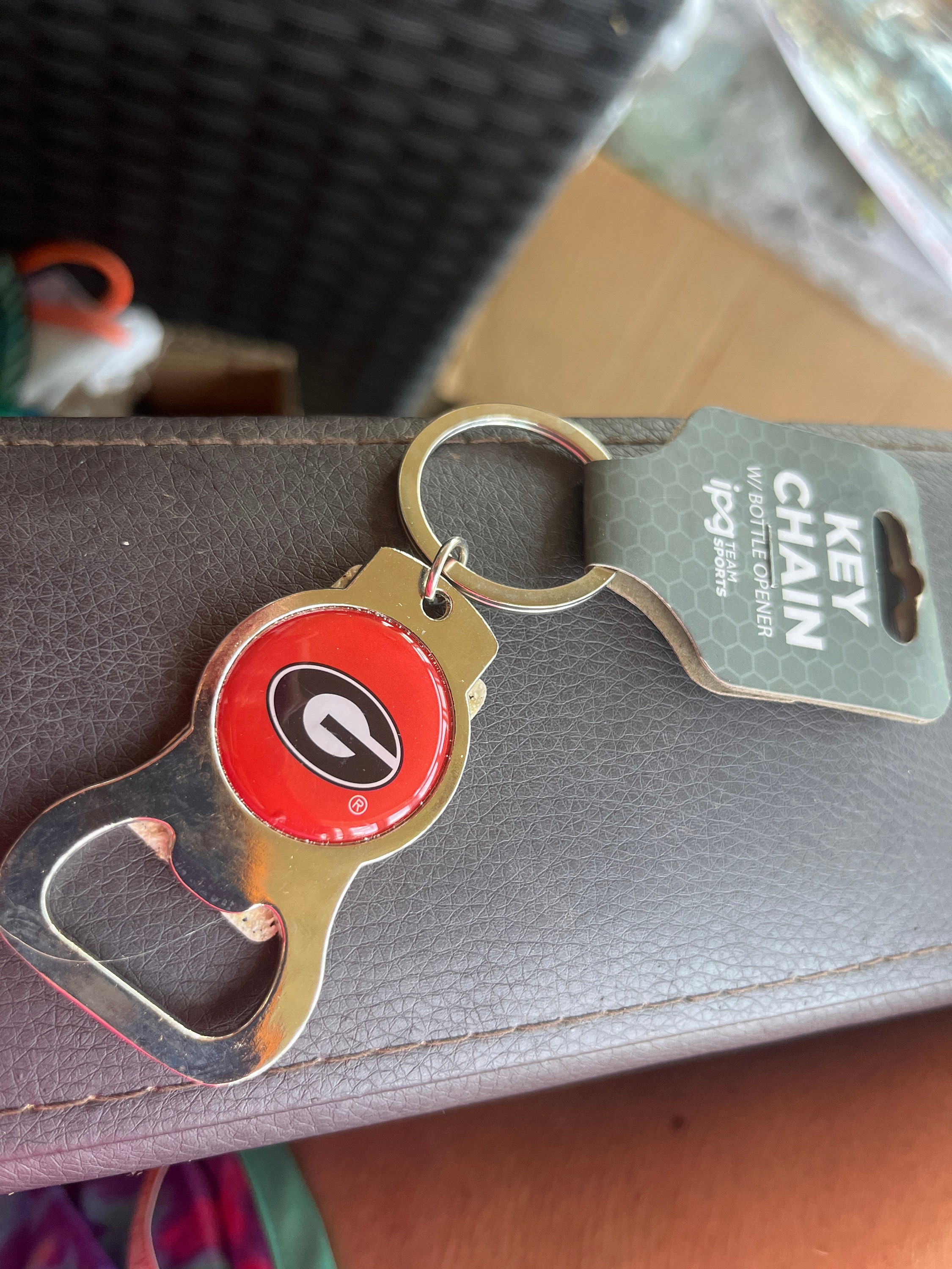 UGA key chain