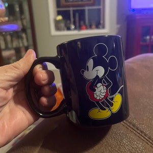 Disney Mickey Mouse Mug Warmer 10 ounce: Beverage Warmers:  Coffee Cups & Mugs