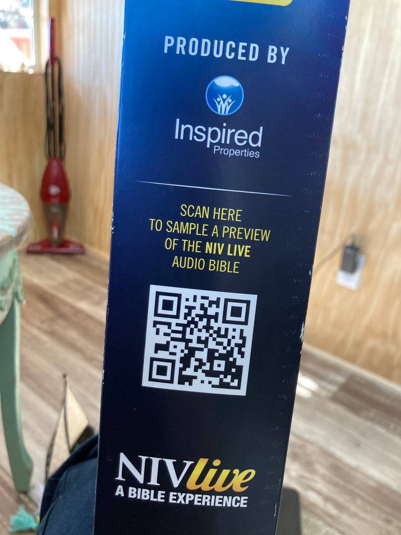 NIV Live a Bible Bible on Audio Etsy