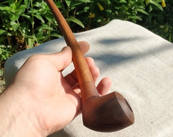 Pipa di Aragorn, versione scura, pipa artigianale perfettamente funzionante