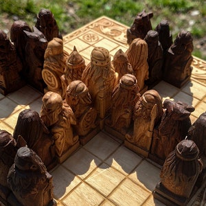 Tablut, Vikings VS Oleg of Novgorod, Tafl Game, Tablut-bordspel, Vikingspel