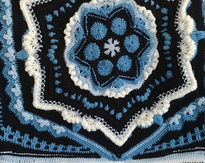 Cosmic Crochet Handmade Blanket