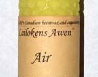 Lailokens Awen Air Beeswax Candle