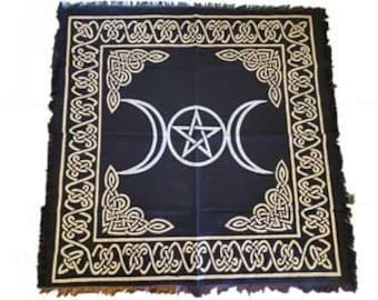 24 x 24 « Triple Lune Autel Cloth