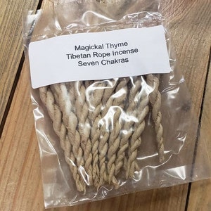 Tibetan Rope Incense Seven Chakra