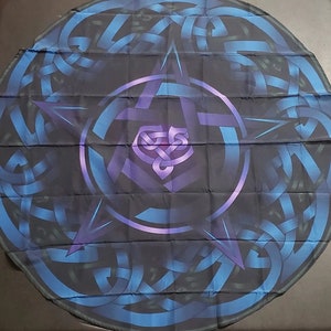 Celtic Pentagram Altar Cloth