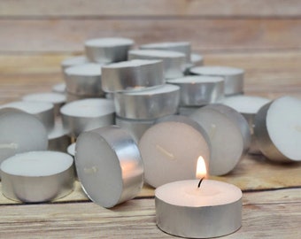 White Tea Light Candle