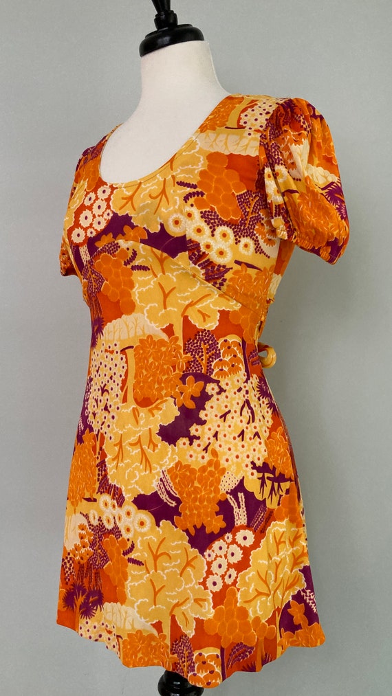 Totally Groovy Psychedelic GoGO Mini Dress/ Tunic