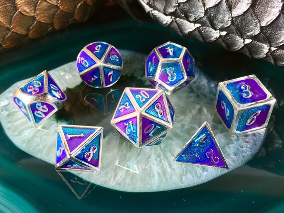 Purple Jesters Dice Bag Dungeons /& Dragons