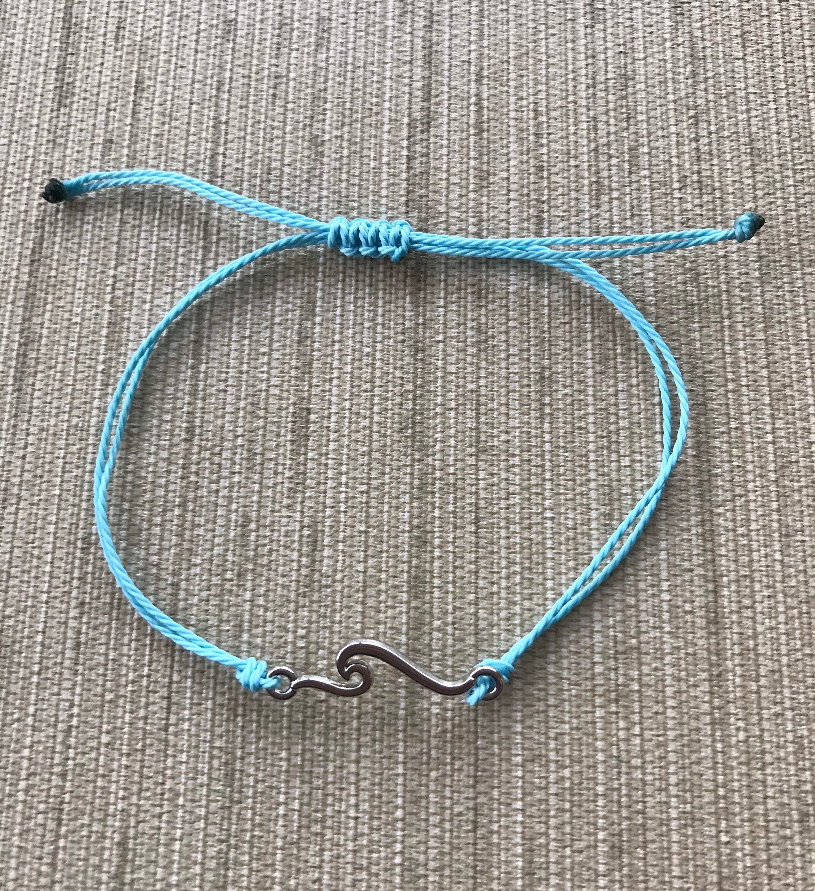 Waterproof Wave Adjustable Bracelet Wave Bracelet Etsy