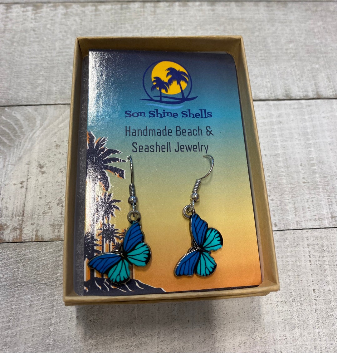 Pendientes de mariposa Joyas de mariposa Regalo de Etsy España