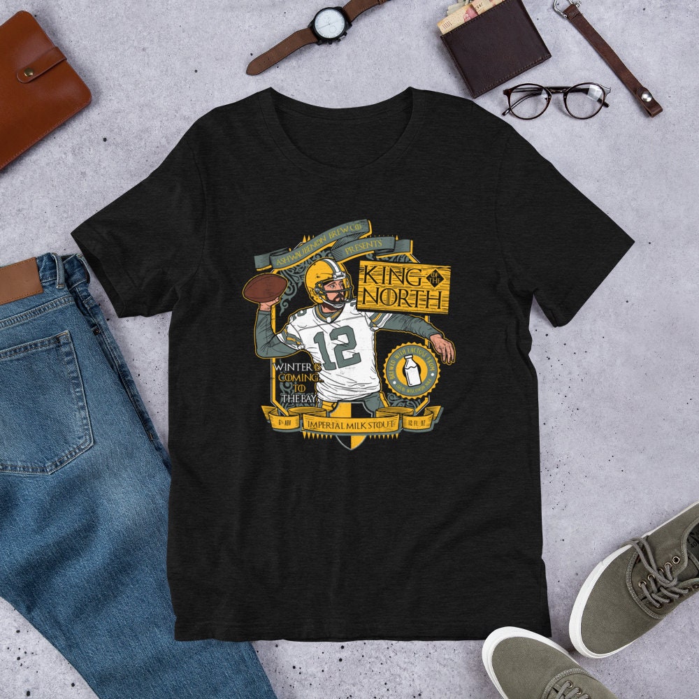 Aaron Rodgers Vintage Beer Label Style T-Shirt | Etsy