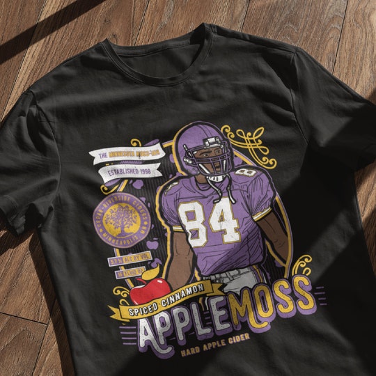 Randy Moss (Vikings) Fake Craft Beer Label T-Shirt