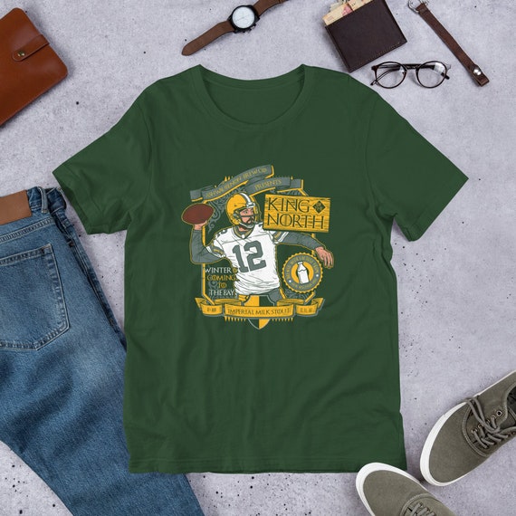 Aaron Rodgers Vintage Beer Label Style T-Shirt | Etsy