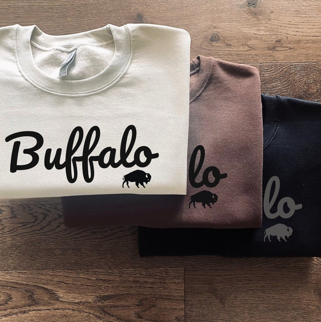 Buffalo Sweatshirt, Buffalo Sweatshirt, Buffalo Football, Neutral