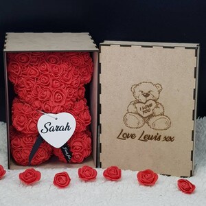 Rose bear next day delivery cheap