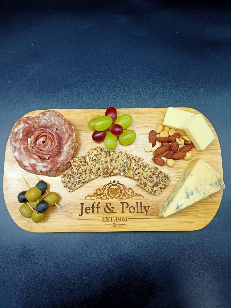 Personalised Cheese Board and Accessories . Wedding Etsy UK