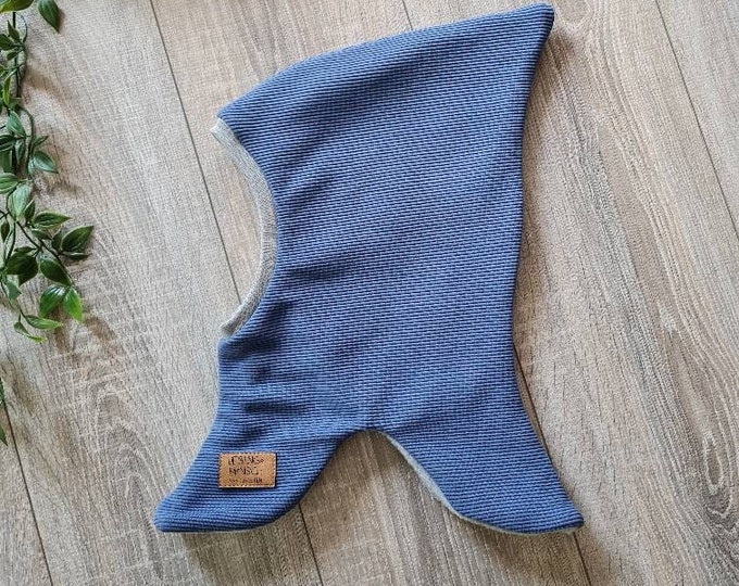 Rib Jersey Hipster Slip Hat Pointed Hat Beanie Knitted Rib Jersey Hat Autumn Winter Warm 40-57 cm Baby Child Girls Boys TIDES