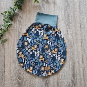 Sac d'emmaillotage sac de couchage barboteuse sac câlin couverture sueur douce jungle lion animaux lions lion bébé enfant unisexe MARÉES