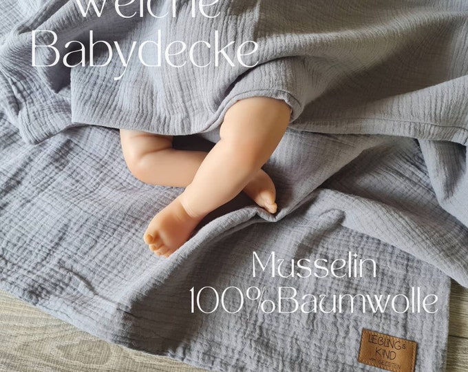 Soft muslin blanket gray summer blanket double layered made of 100% cotton baby cloth child boys baby blanket changing mat nursing cloth swaddle blanket