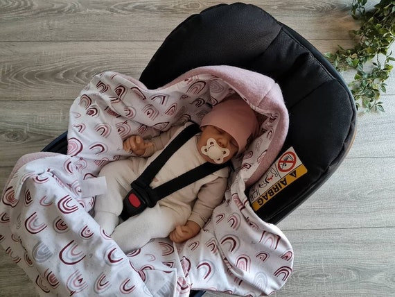 Warm baby blanket for car seat sale