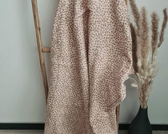Weiche Musselindecke Leopard Panther Frühling Sommer doppellagige Bettdecke 100% Baumwolle Sommerdecke