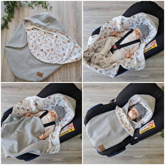 Light Waffle Knit Swaddle Blanket Gray Baby Blanket Summer Autumn Maxi Cosi Baby Seat Birth Babysafe Jersey Child Unisex Blanket GEZEITEN Etsy Canada