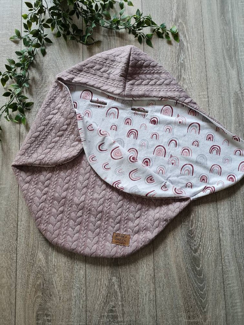 KIDIZ Baby Einschlagdecke - Universal Fußsack Für Kinderwagen & Autositz