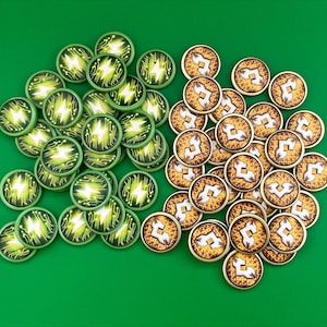 SETI Board Game Upgrade Tokens – UV Printed