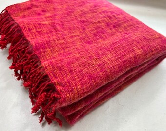 Wrap Yak Wool Blanket Code PVM1 Light Weight Throws Soft Oversized Shawl Meditation Stole Handmade Nepal